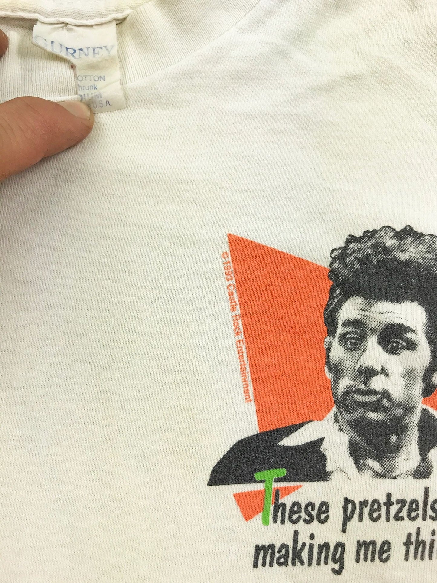 Seinfeld Original Kramer "Pretzels making me thirsty" T-Shirt