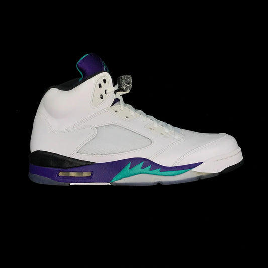 Nike Air Jordan V 5 Grape Emerald Retro Shoes NEW