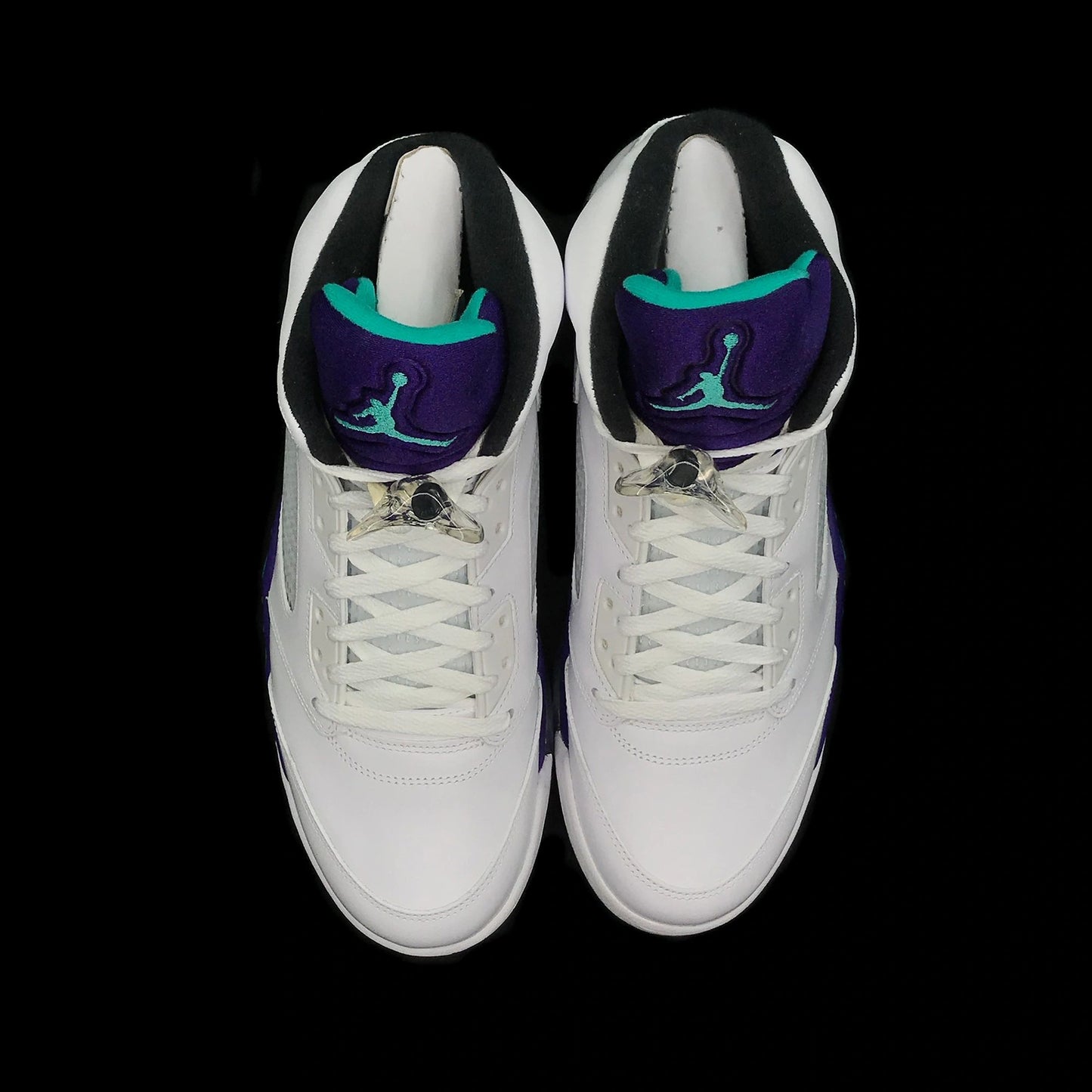 Nike Air Jordan V 5 Grape Emerald Retro Shoes NEW