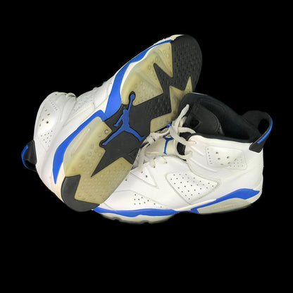 Nike Air Jordan 6 VI Blue Retro Shoes Size 12