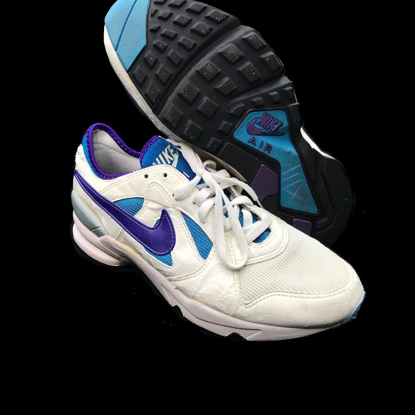 Nike Air Structure 2 Deep Purple Original Shoes Size 11EE Seinfeld