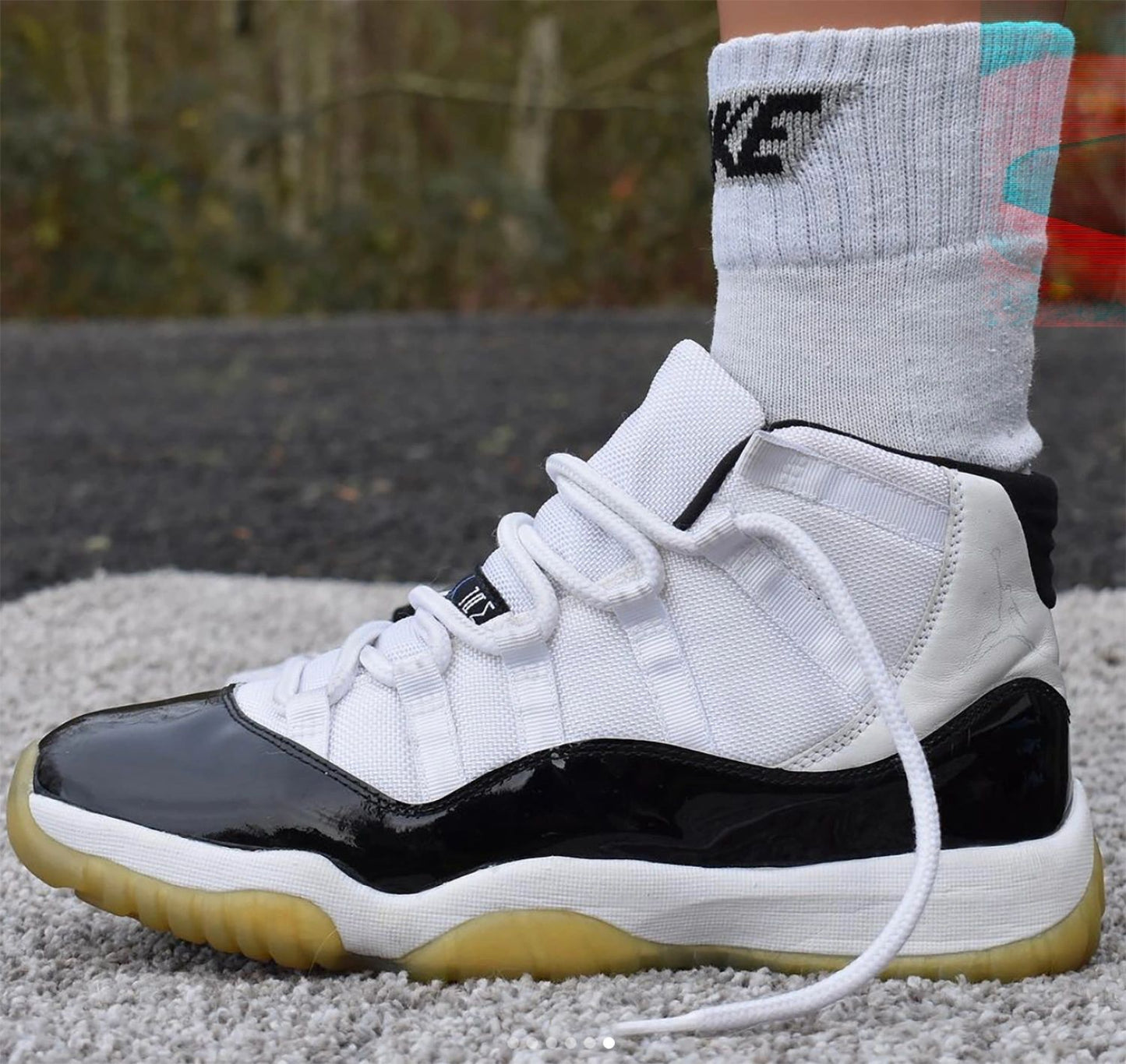 1995/1999 Nike Air Jordan 11 XI Concord "JAM" Original Samples Size 9