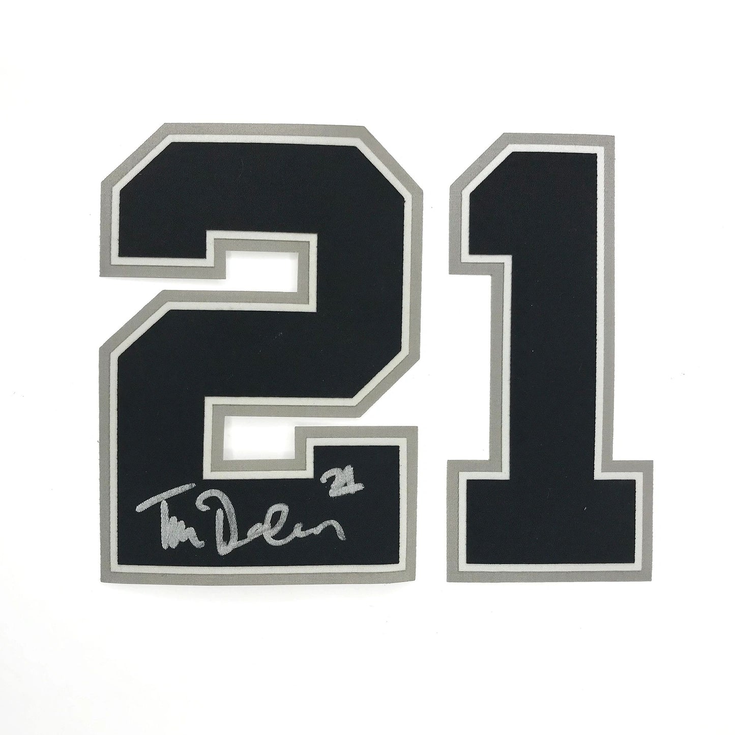 San Antonio Spurs Authentic Tim Duncan Autographed #21