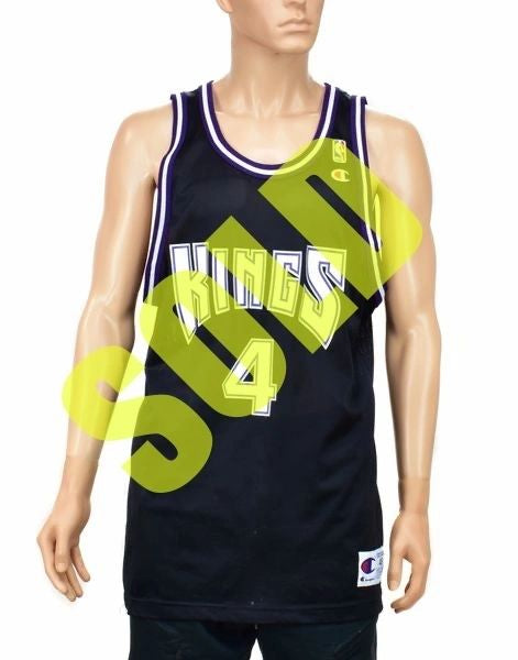 Chris Webber Sacramento Kings Champion Jersey Size 48