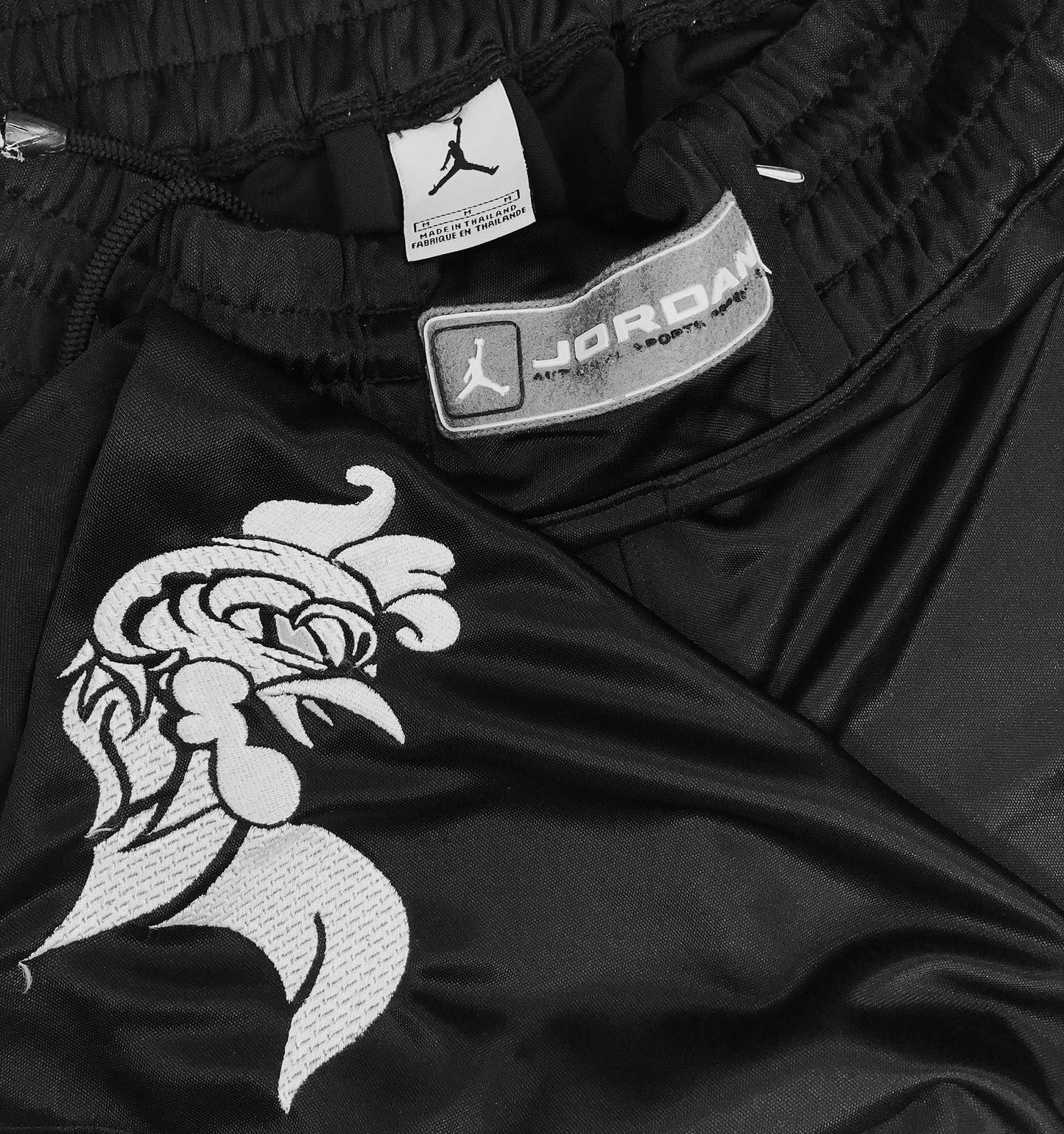 Nike Air Jordan Brand Roy Jones Jr. Long Boxing Shorts Trunks Size Medium
