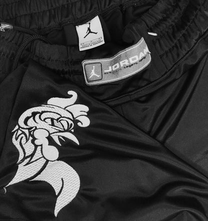 Nike Air Jordan Brand Roy Jones Jr. Long Boxing Shorts Trunks Size Medium