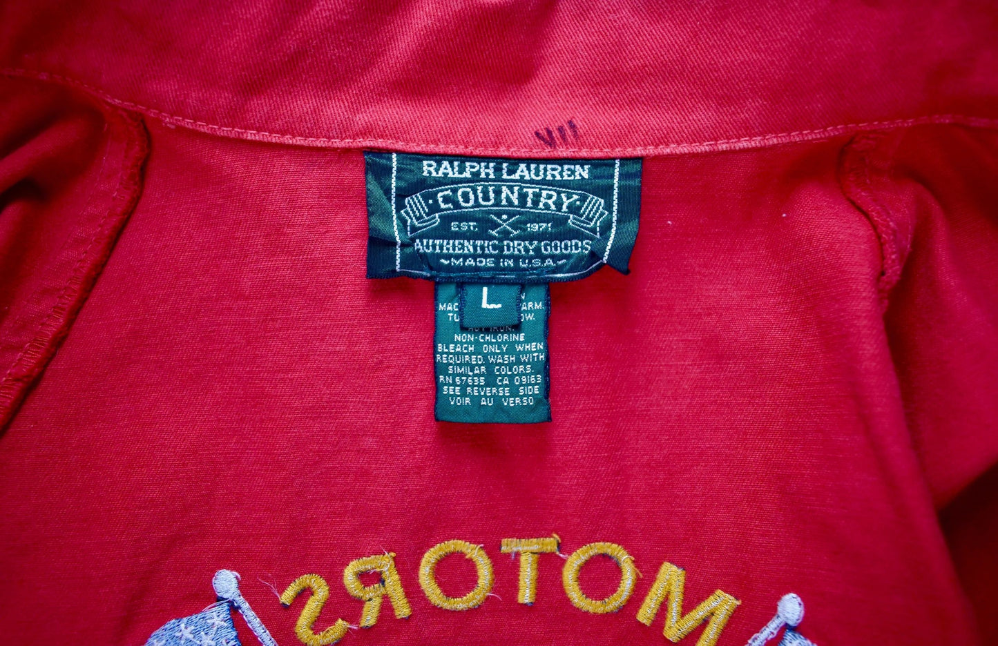 Polo Country Ralph Lauren Motors RL MC Motorcycle Jacket