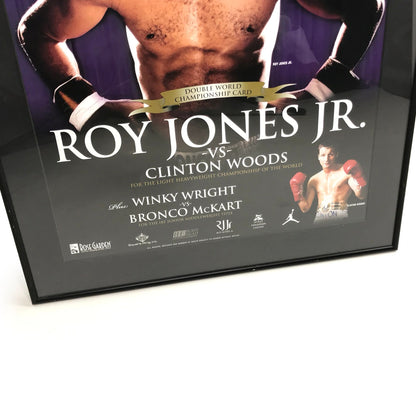 Nike Jordan Brand Roy Jones Jr Promo Portland Boxing Framed Poster