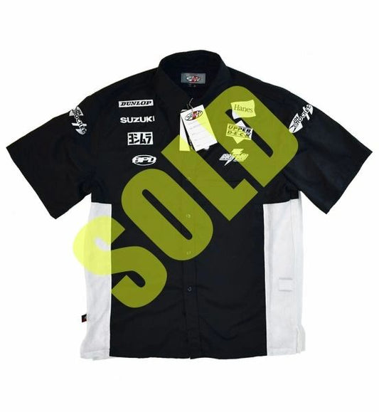 Nike Jordan Motorcycle Team Authentic Joe Rocket Embroidered Pit Crew Shirt