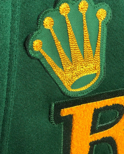 1/1 Rolex Custom Letterman Heavyweight 90's Cardigan Sweater