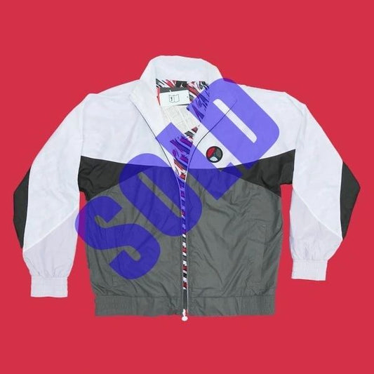 Nike Air Jordan 8 VIII Sample Multicolor Windbreaker Jacket NEW Size Large