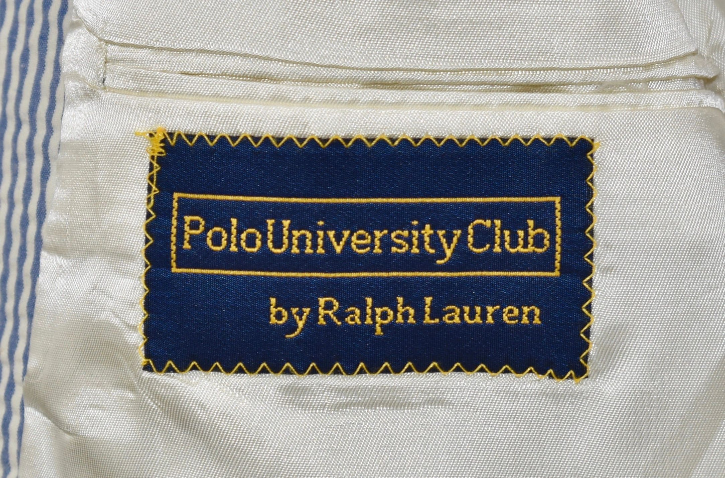Polo Ralph Lauren Universirty Seersucker Derby Suit Made in USA