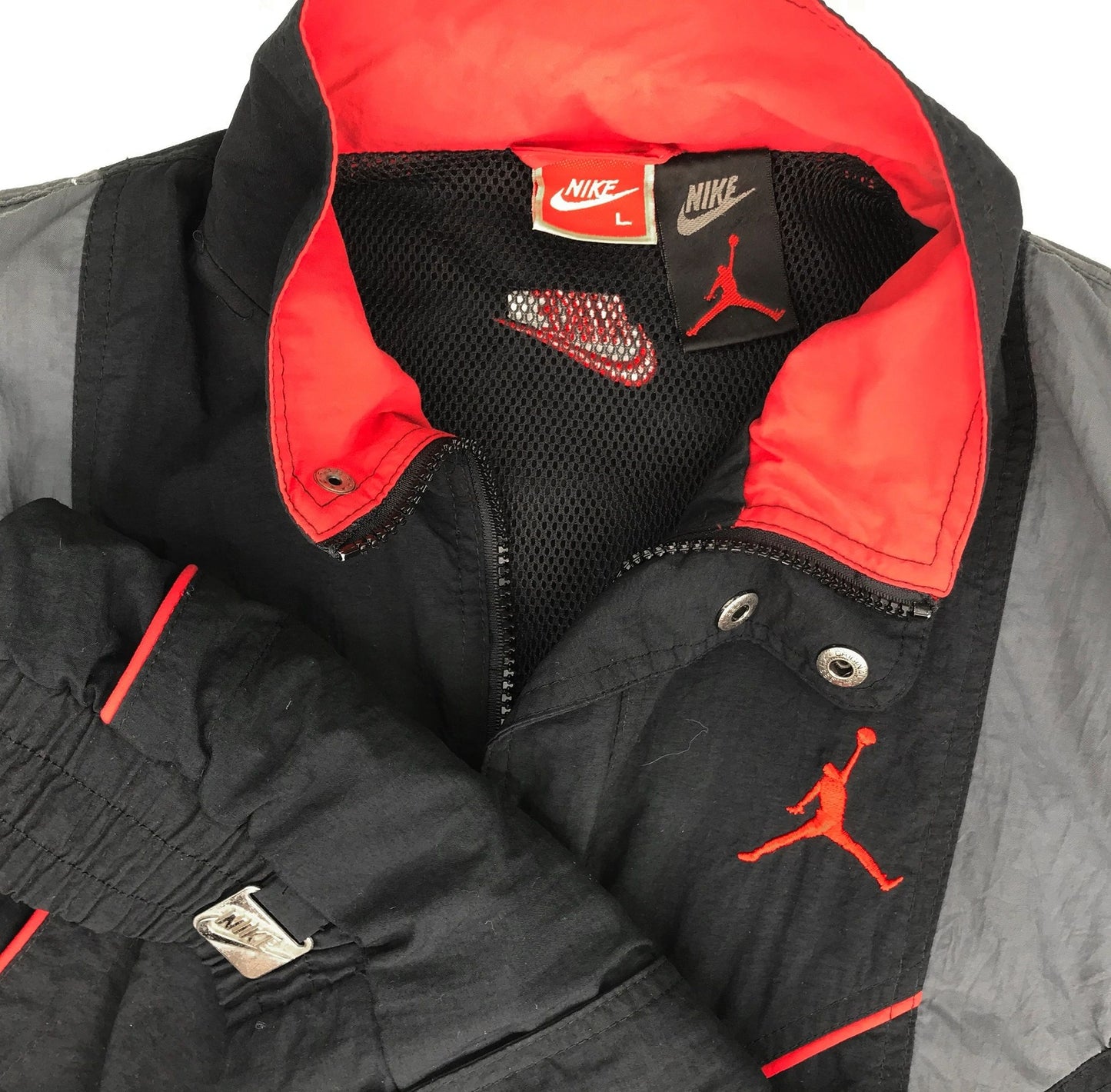 Nike Air Jordan 6 VI 1991 Infrared RARE Sample Suit Jacket + Pants