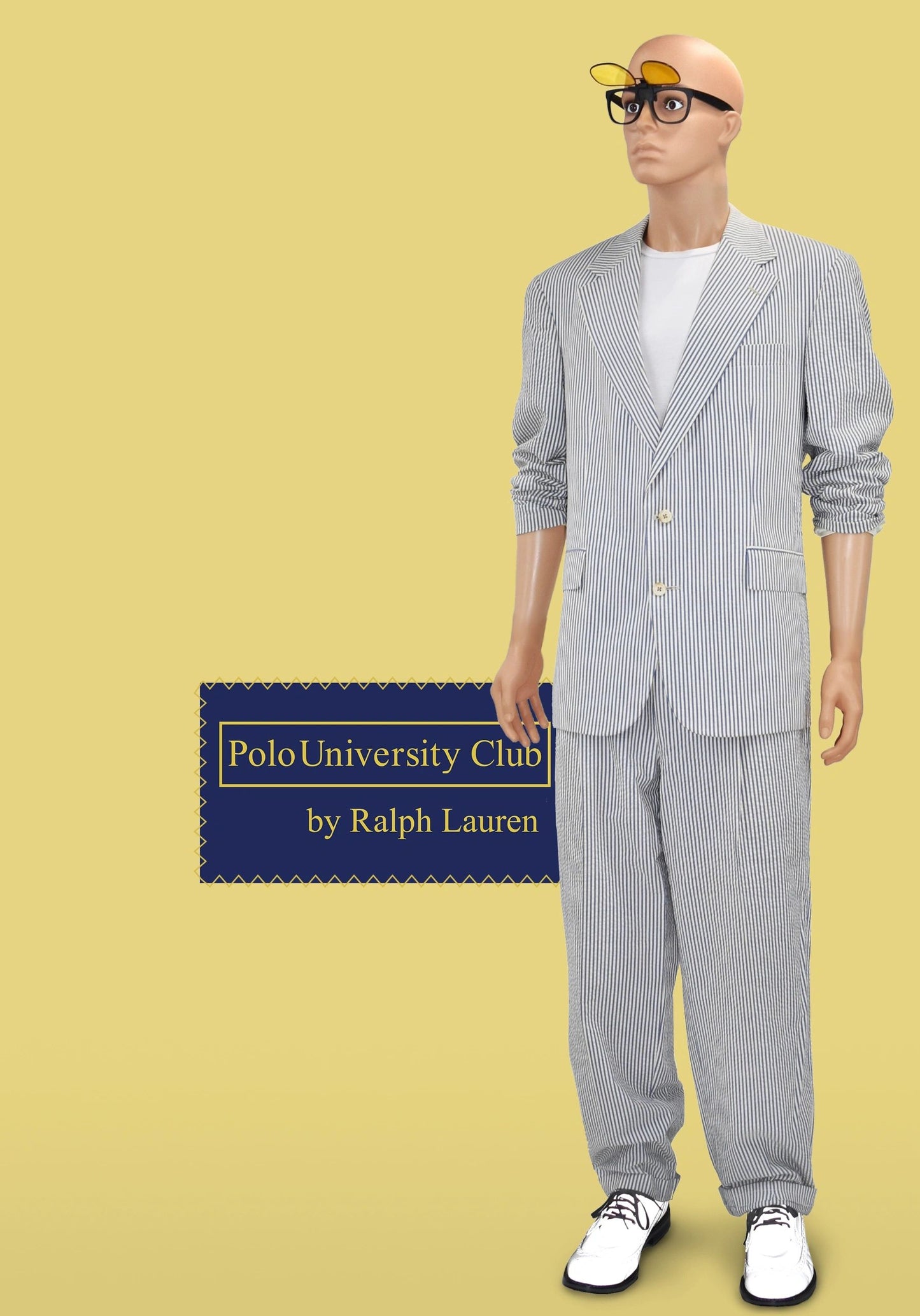 Polo Ralph Lauren Universirty Seersucker Derby Suit Made in USA