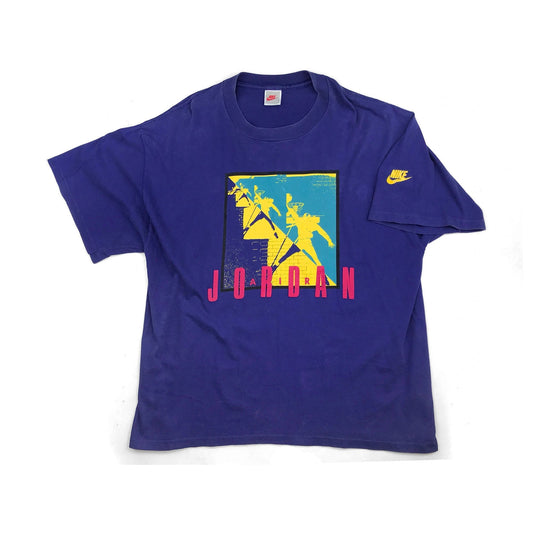 Nike Air Jordan 6 VI 1991 Purple OG Graphic T-Shirt Made in USA