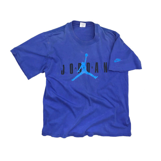 Nike Air Jordan 6 VI 1991 Gray Tag Purple Graphic T-Shirt