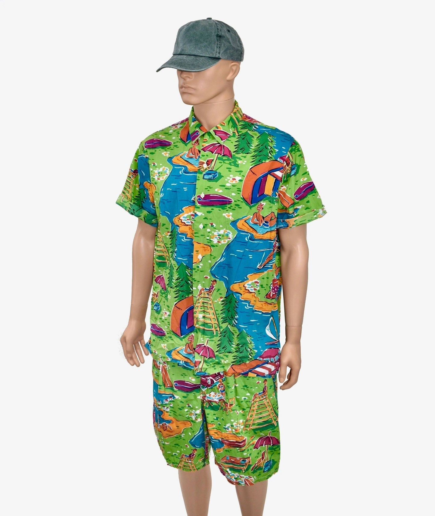 Polo Ralph Lauren Camp Shirt/Shorts Set