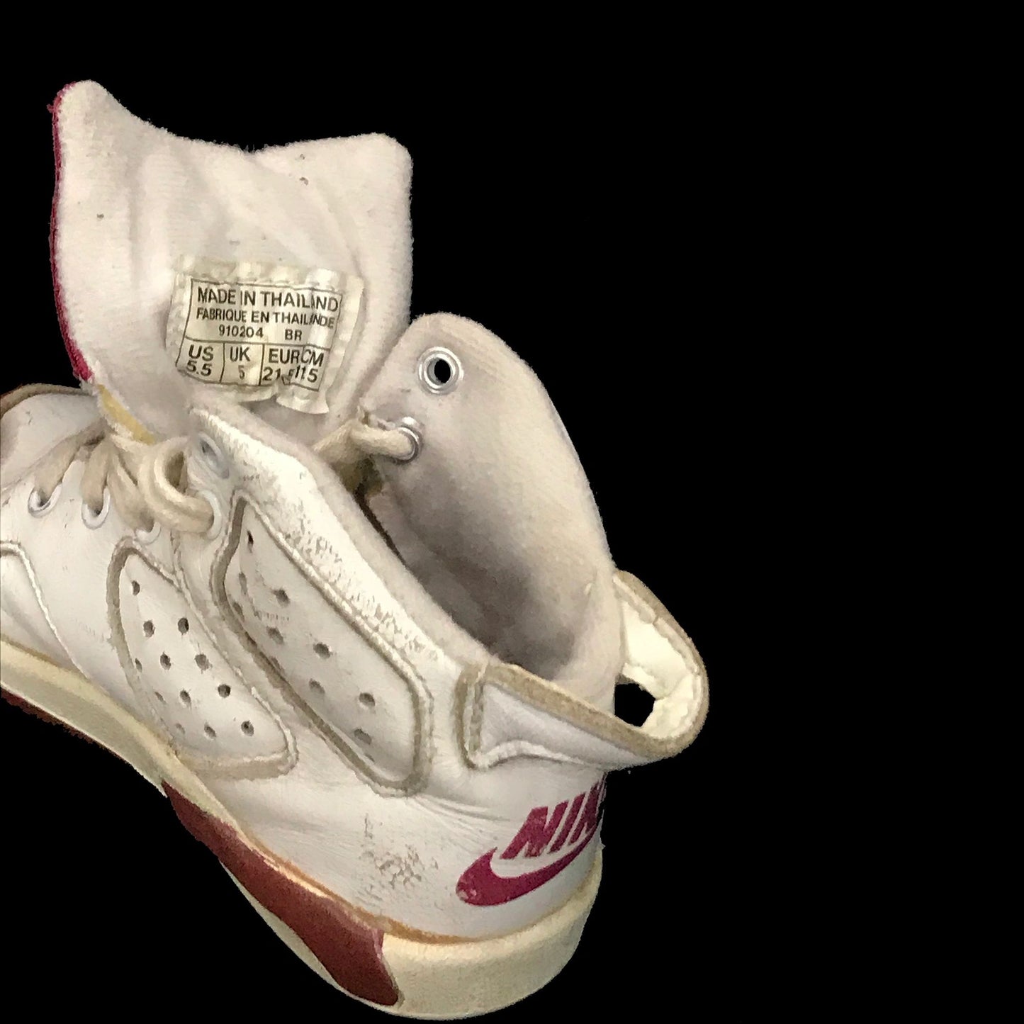 Nike Air Jordan 6 VI 1991 Original Maroon Baby Toddler Shoes