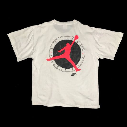 Nike Air Jordan 6 VI 1991 Original Gray Tag "Flight Club" Members T-Shirt