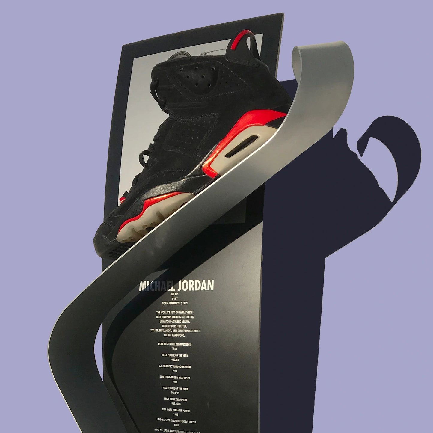 Nike Air Jordan 6 VI 1991 OG Promotional 3 Ft. Metal Store Display