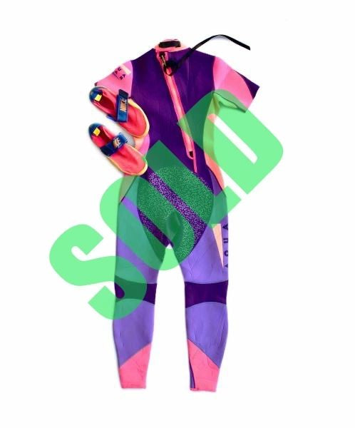 Nike Aqua Gear 90s Neoprene Scuba Color Block Wetsuit