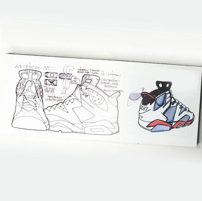 Nike Air Jordan 6 VI Mounted Tinker Concept: Nike Campus