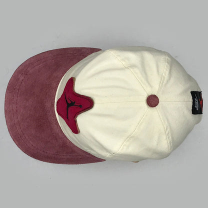 1/1 Nike Air Jordan 6 VI Carmine Leather Strap Back Hat NEW