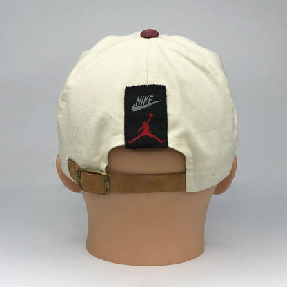 1/1 Nike Air Jordan 6 VI Carmine Leather Strap Back Hat NEW