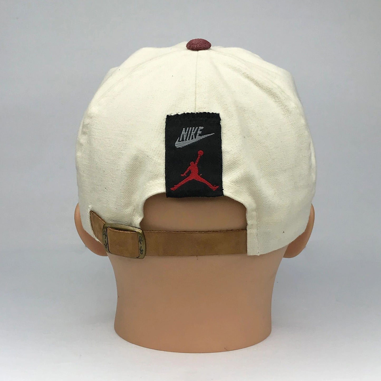 1/1 Nike Air Jordan 6 VI Carmine Leather Strap Back Hat NEW