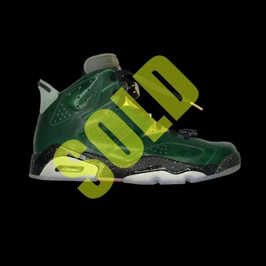 Nike Air Jordan 6 VI Retro Sample Champagne Display Shoe Size 9