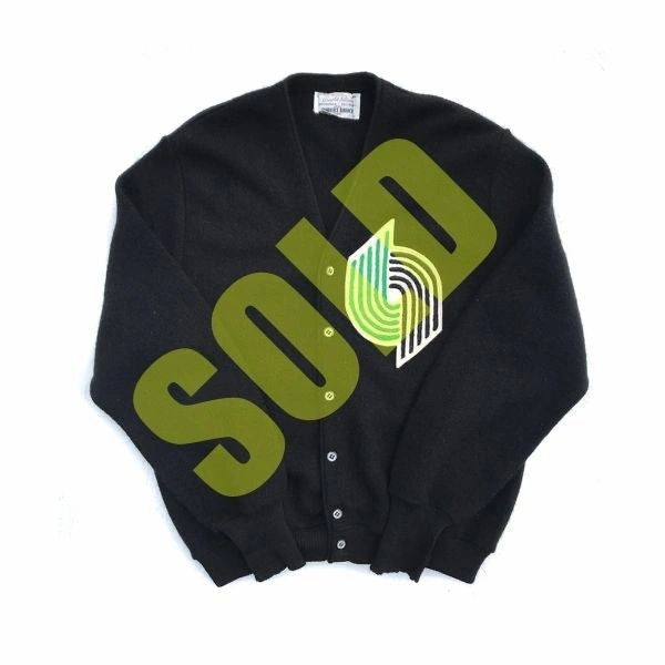 1/1 Portland Trailblazers Mr. Rogers Alpaca Cardigan Sweater Arnold Palmer