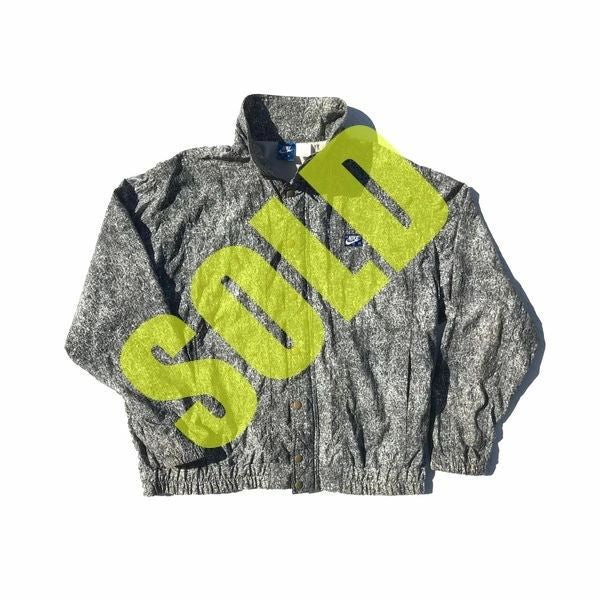 Nike John McEnroe 1986 Stone Wash Warm-Up Jacket Size Large