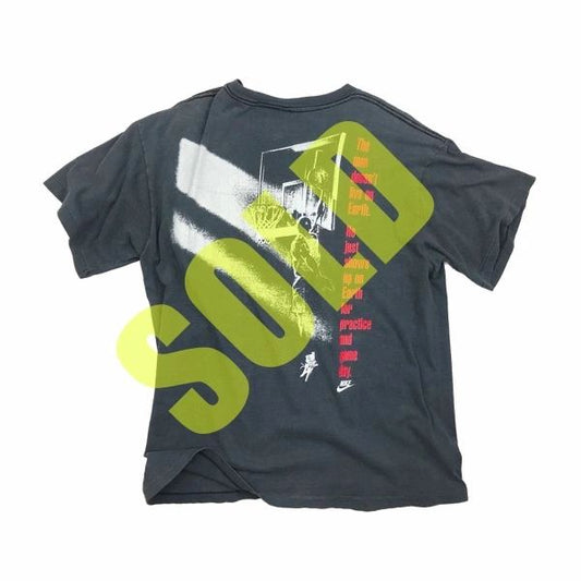 Nike Air Jordan 6 VI 1991 Double Sided Graphic Faded T-Shirt