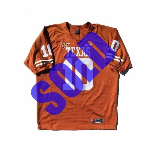Vince Young Authentic Texas Longhorns Nike Football Jersey Size XXL