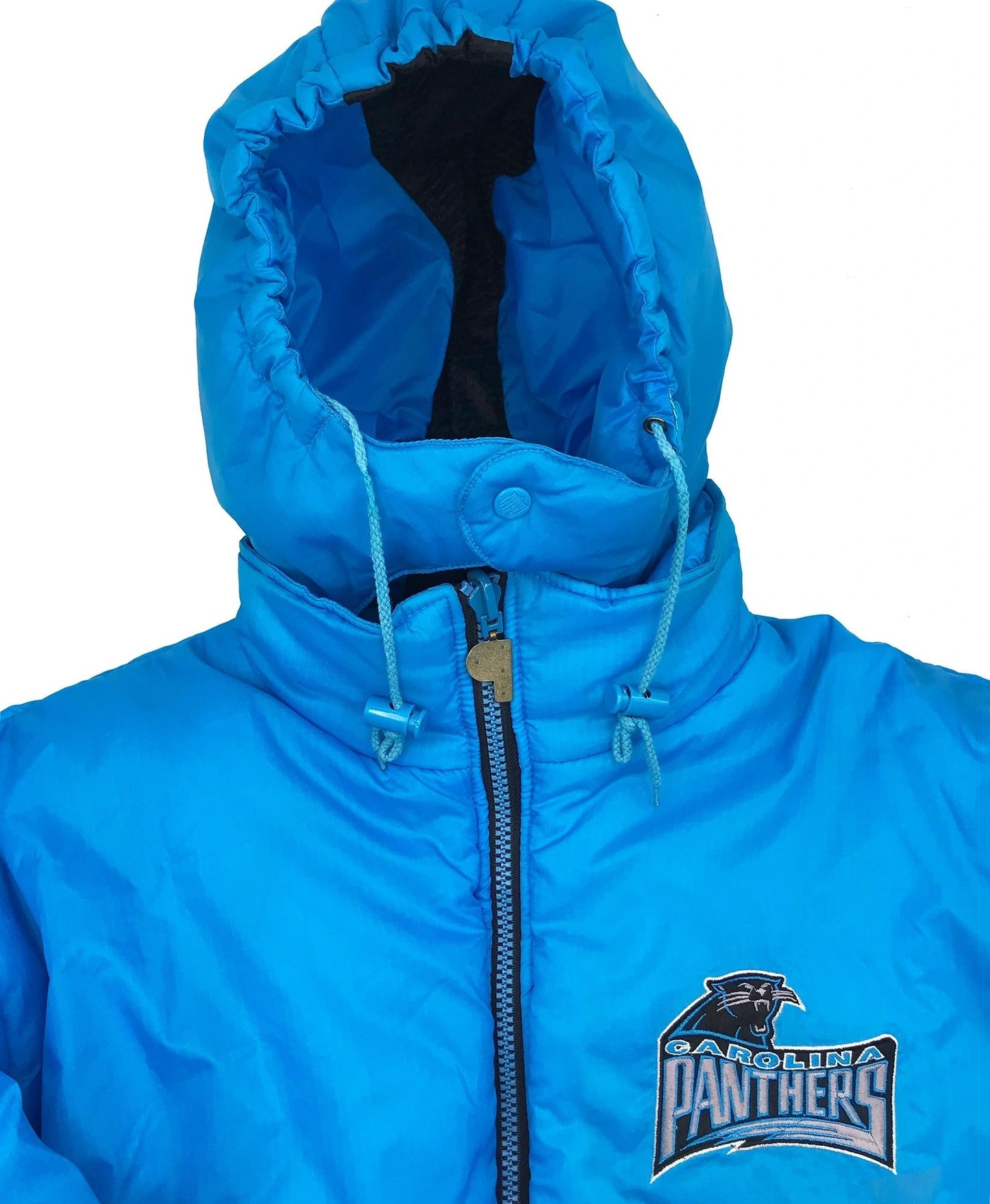 Carolina Panthers Pro Player Puffy Reversible Down Jacket Size XL