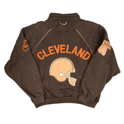 Nike Cleveland Browns Gray Tag Pullover Crew Sweatshirt