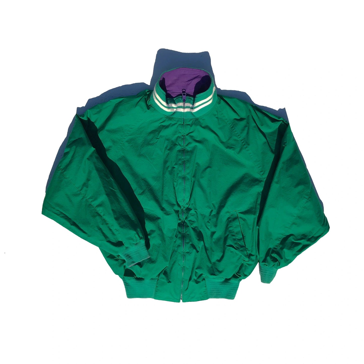 Nautica Yacht Club Sailing 90's Reversible Jacket