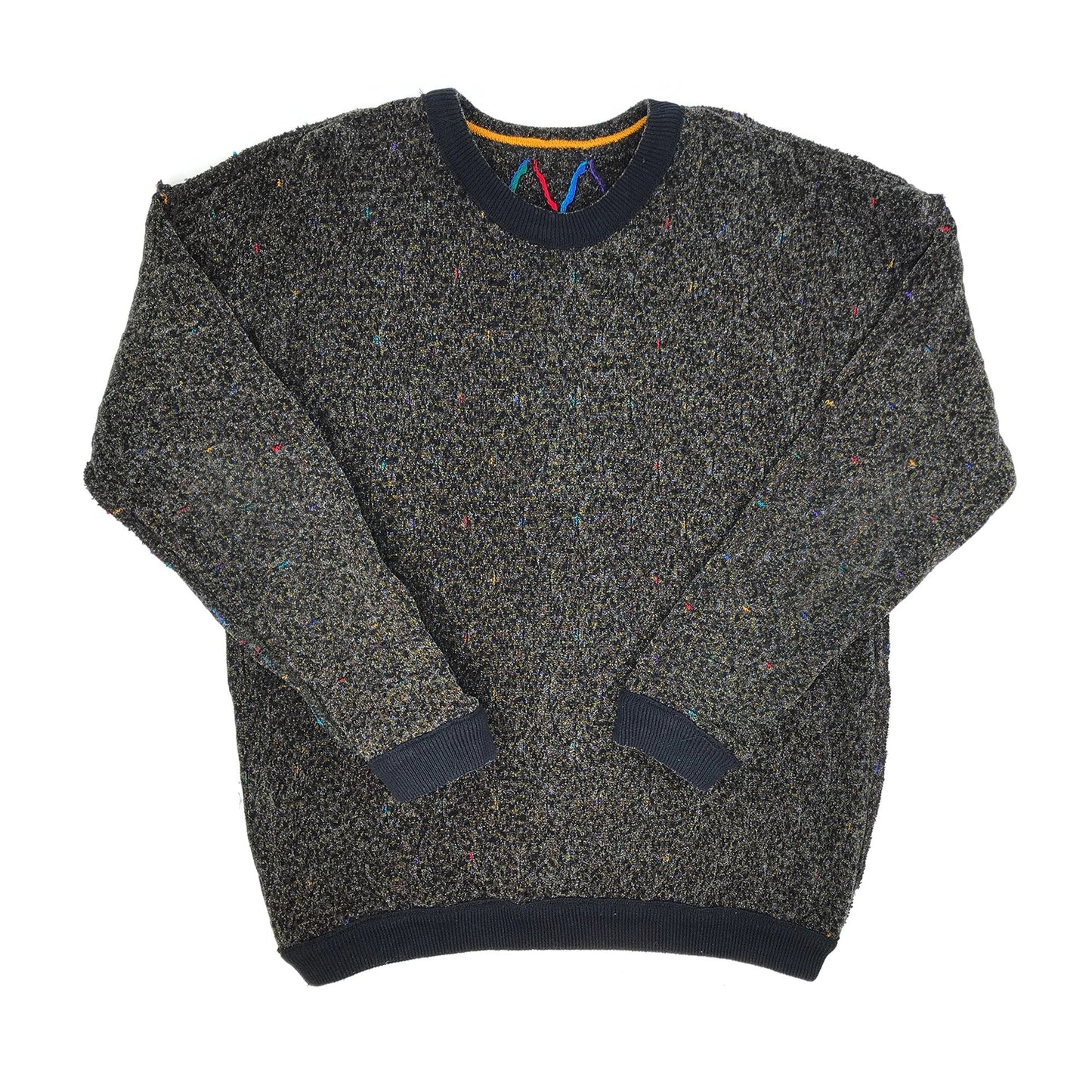 Tundra Heavyweight Multicolor 90's 3D Knit Sweater XXL