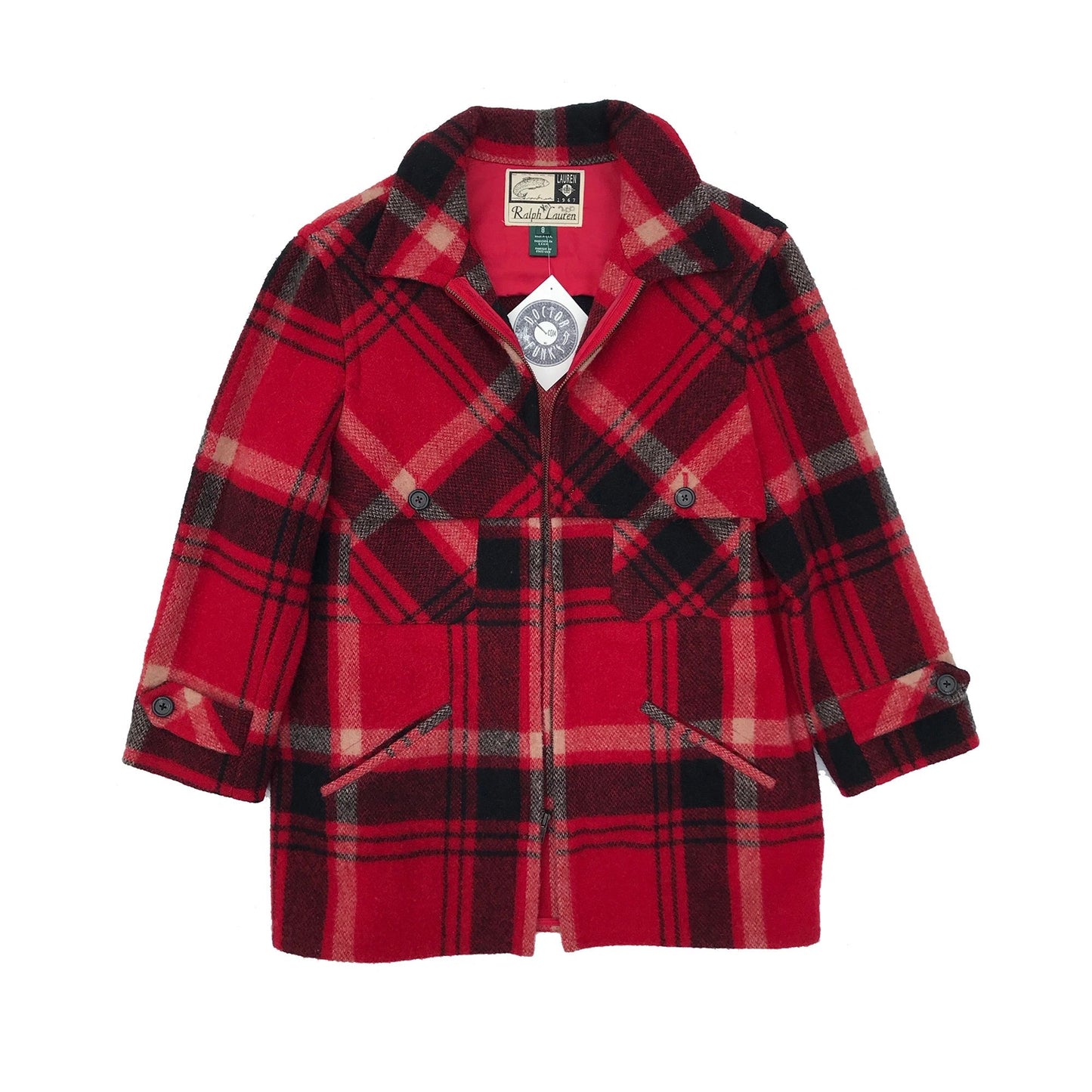 Polo Ralph Lauren Wool Cruiser Jacket Womens 8