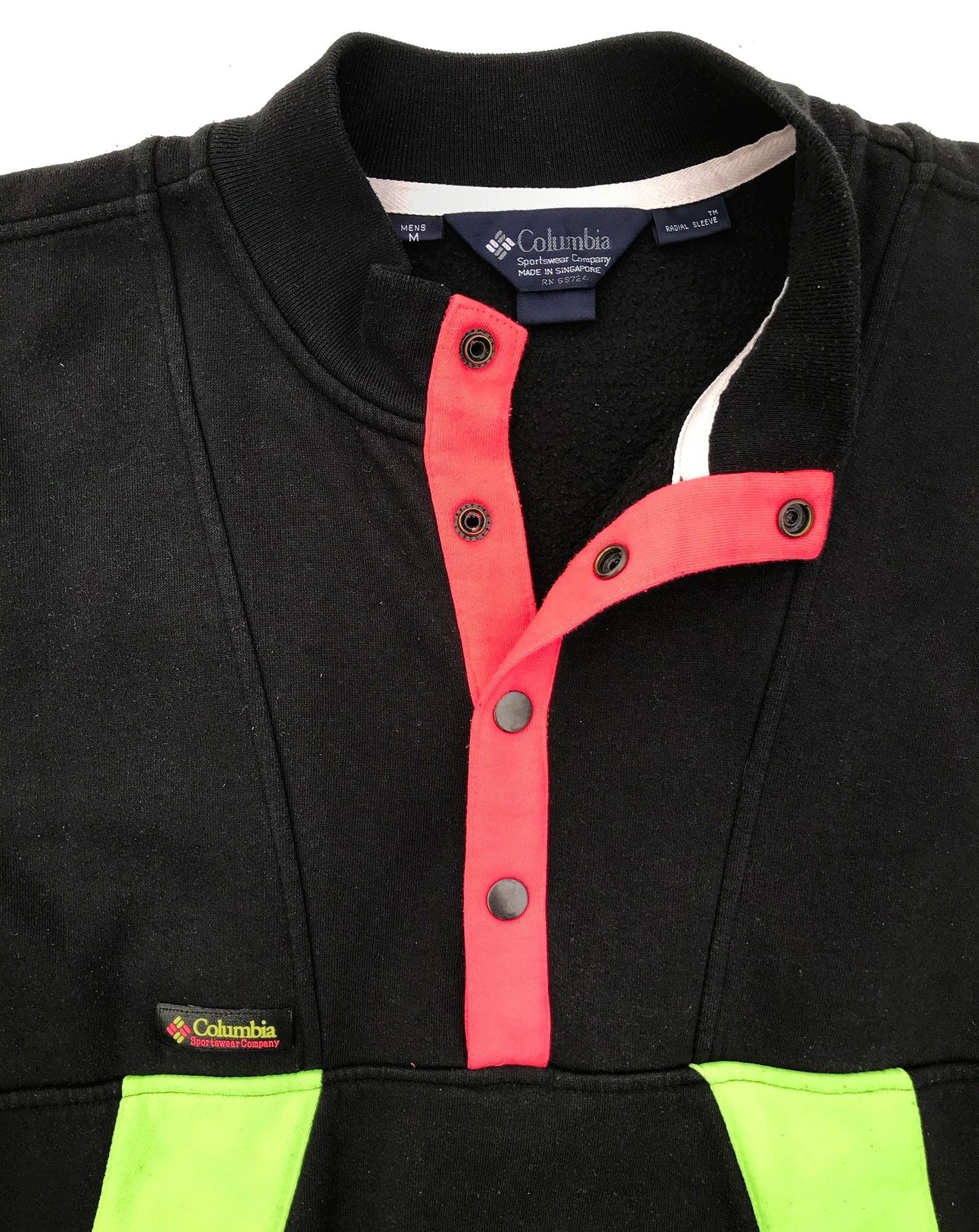 Columbia Sportswear 90's Tech Pullover Sweatshirt Volt