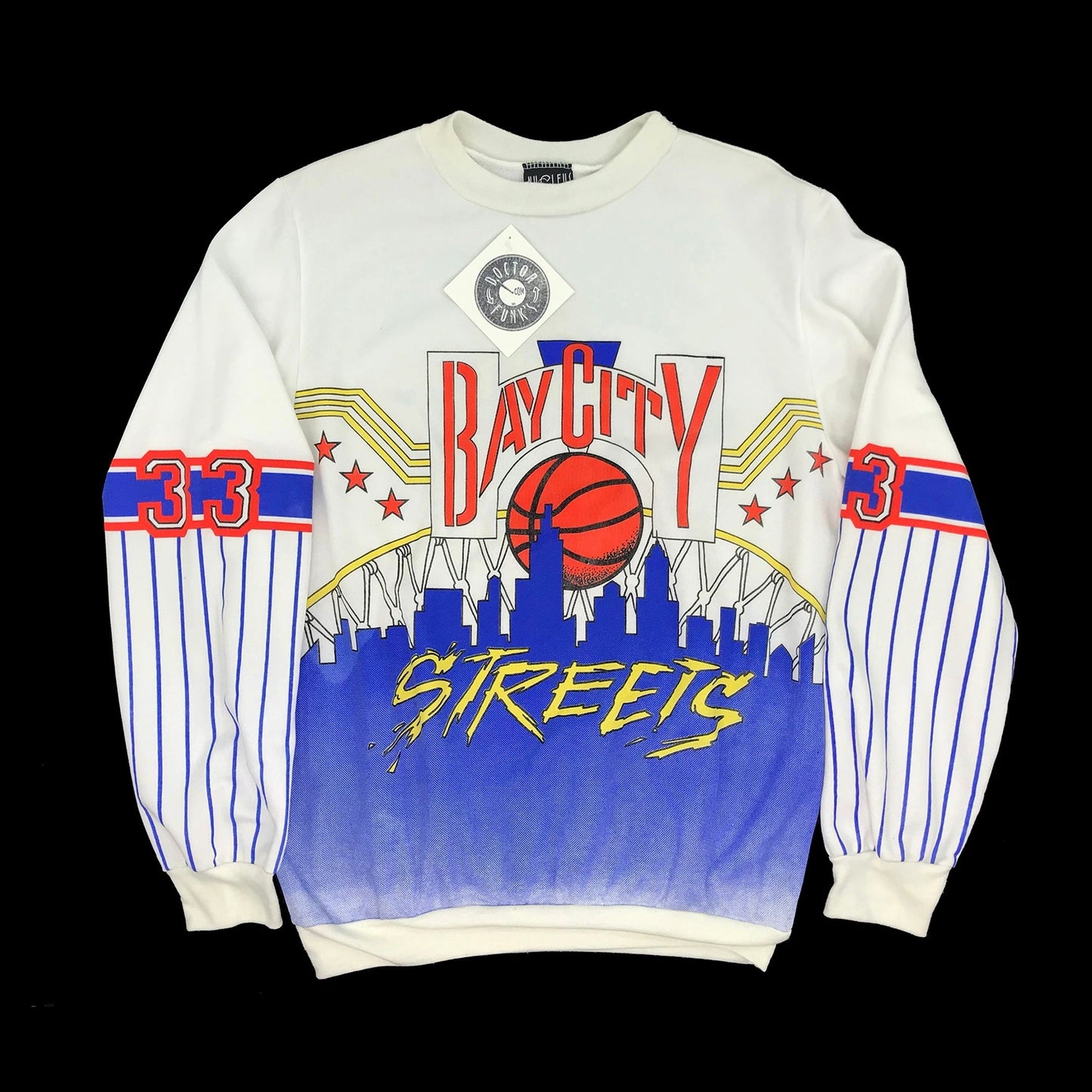 All Over Print 80's Basketball Bootleg Ewing Sweatshirt