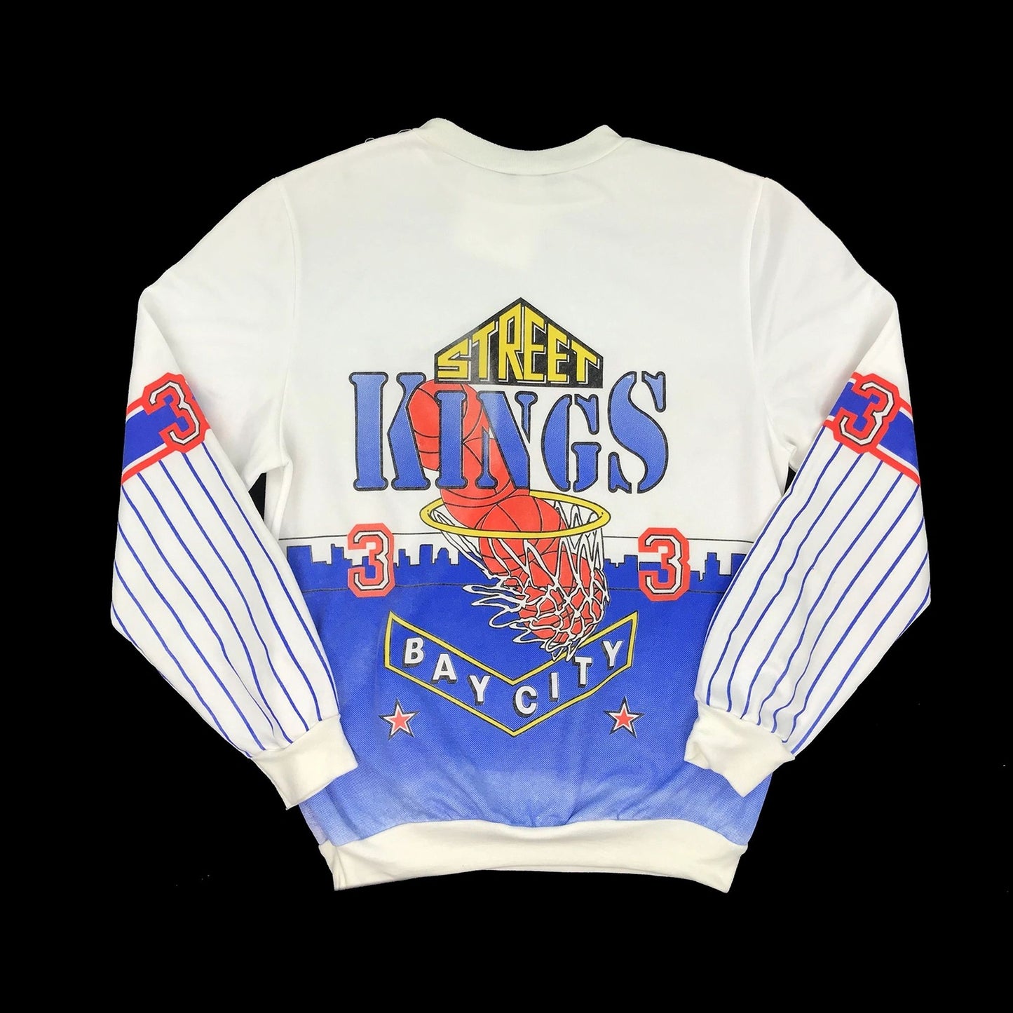 All Over Print 80's Basketball Bootleg Ewing Sweatshirt