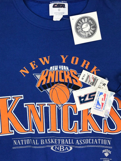 New York Knicks Large Graphic 90's Sweatshirt NEW