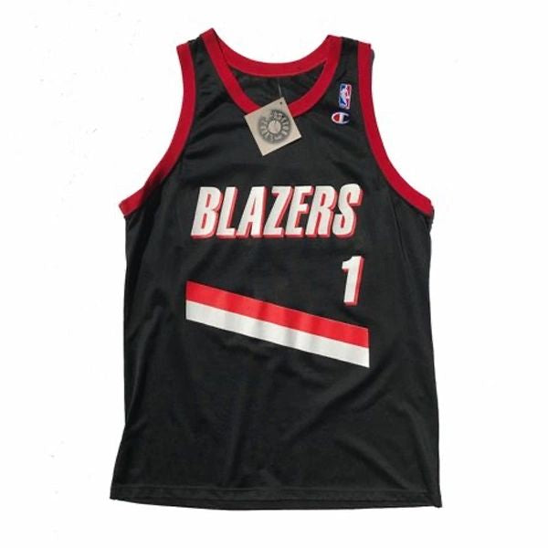 Portland Trailblazers Rod Strickland 90s Champion Jersey