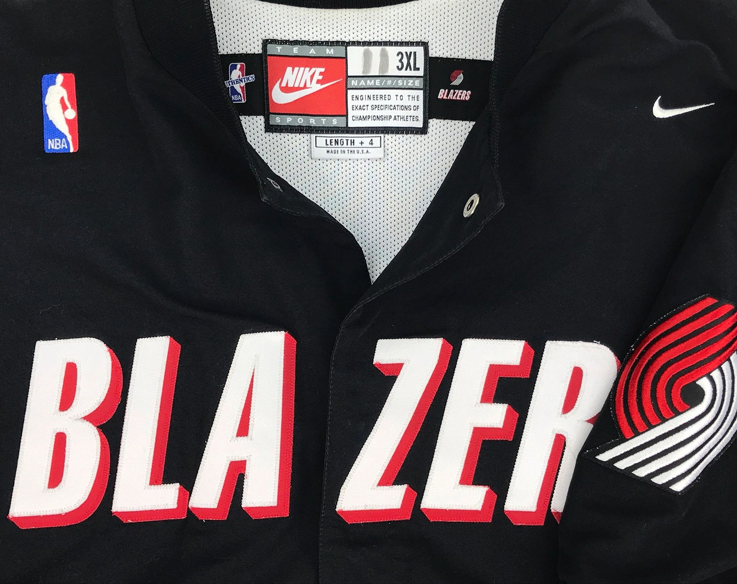 Portland Trailblazers Arvydas Sabonis Nike Game Worn Warm-ups