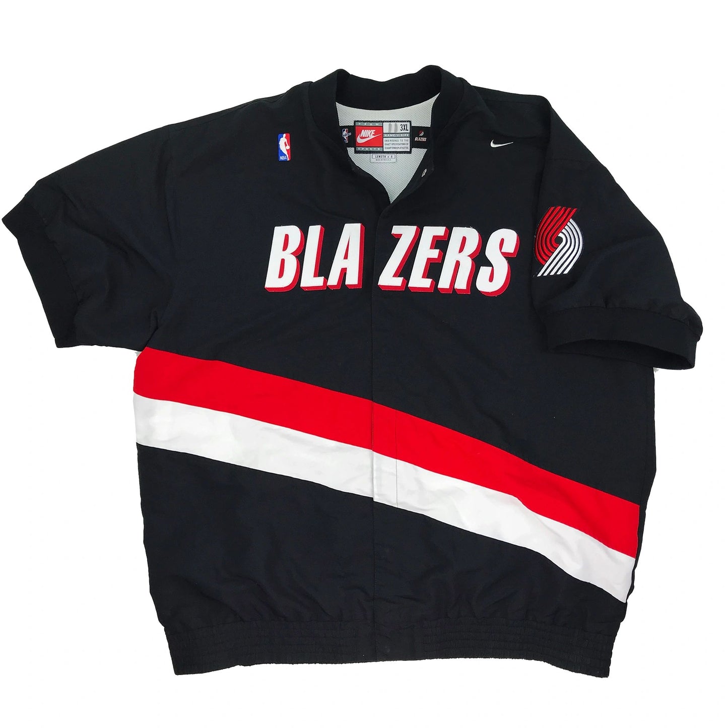 Portland Trailblazers Arvydas Sabonis Nike Game Worn Warm-ups