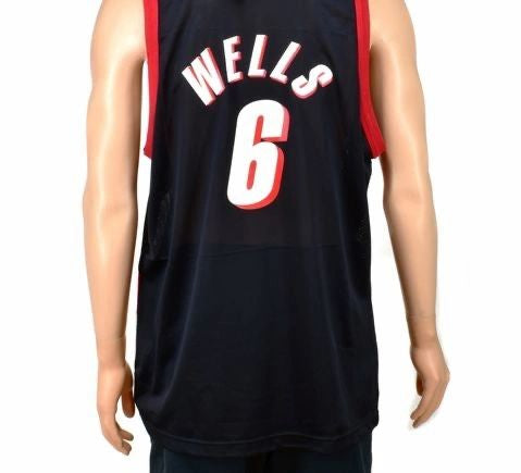 Portland Trailblazers Bonzi Wells Champion Jersey NEW Sz. 44