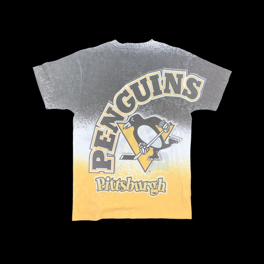 Pittsburgh Penguins Double Sided All Over Print T-Shirt NEW