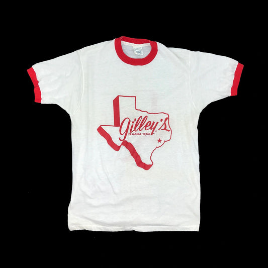 Gilley’s Pasadena Texas Screen Stars Ringer T-Shirt 50/50 New XL