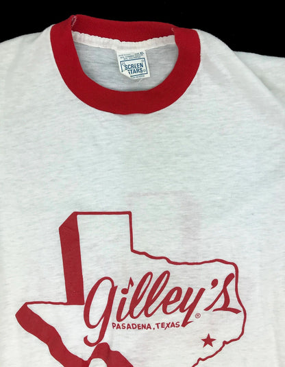 Gilley’s Pasadena Texas Screen Stars Ringer T-Shirt 50/50 New XL